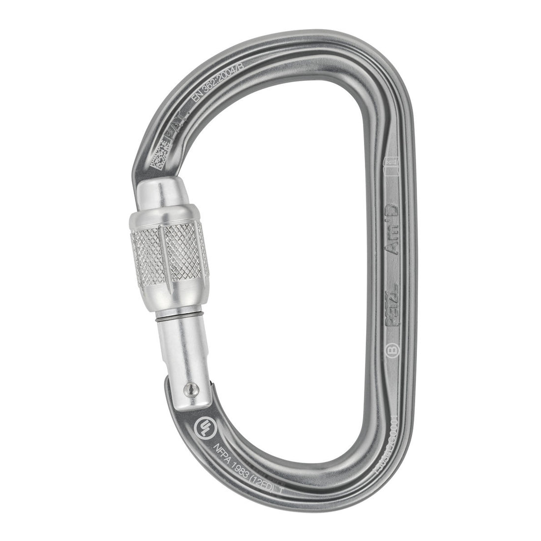 Petzl Am’D SCREW-LOCK Karabiner grey