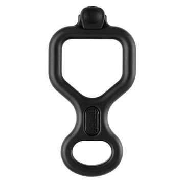 Petzl HUIT ANTIBRULURE Abseilachter black