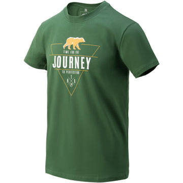 Helikon-Tex T-Shirt Journey to Perfection monstera green