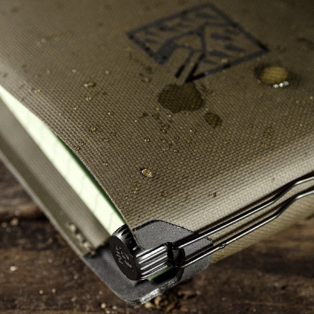 Rite in the Rain Monsoon Updraft Wallet V935 stone gray olive