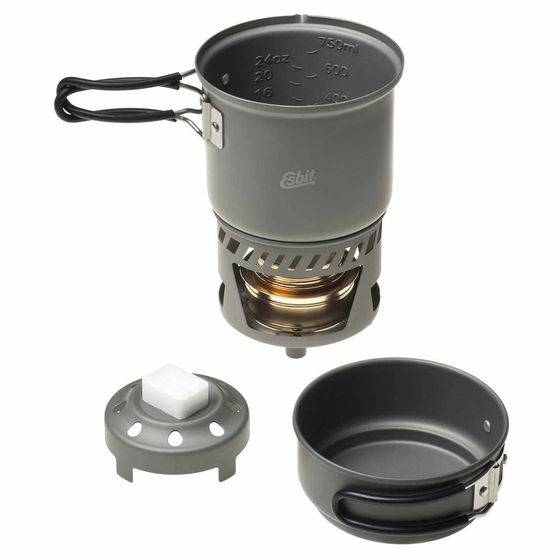 Esbit Spiritus-Kochset Aluminium 985 ml