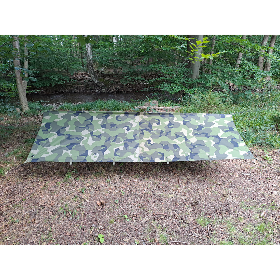 Tacgear Basha Tarp 280 x 190 cm M90 Schwedisch Tarn