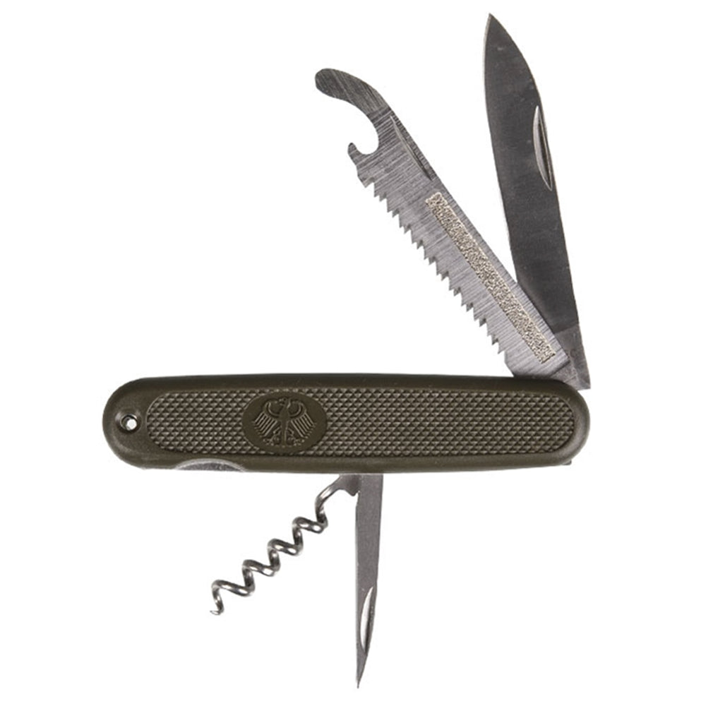 Mil-Tec Bundeswehr pocket knife old style olive