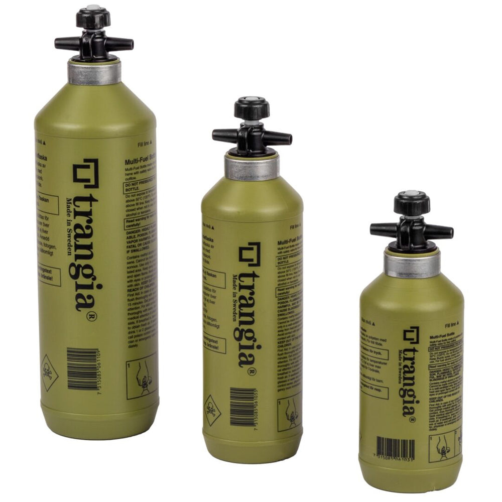 Trangia Sicherheits-Brennstoffflasche oliv