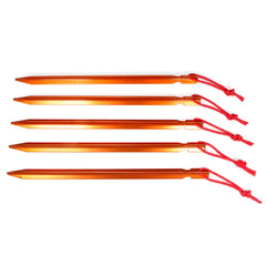 Basic Nature tent peg Y-profile 23 cm 5 pieces orange