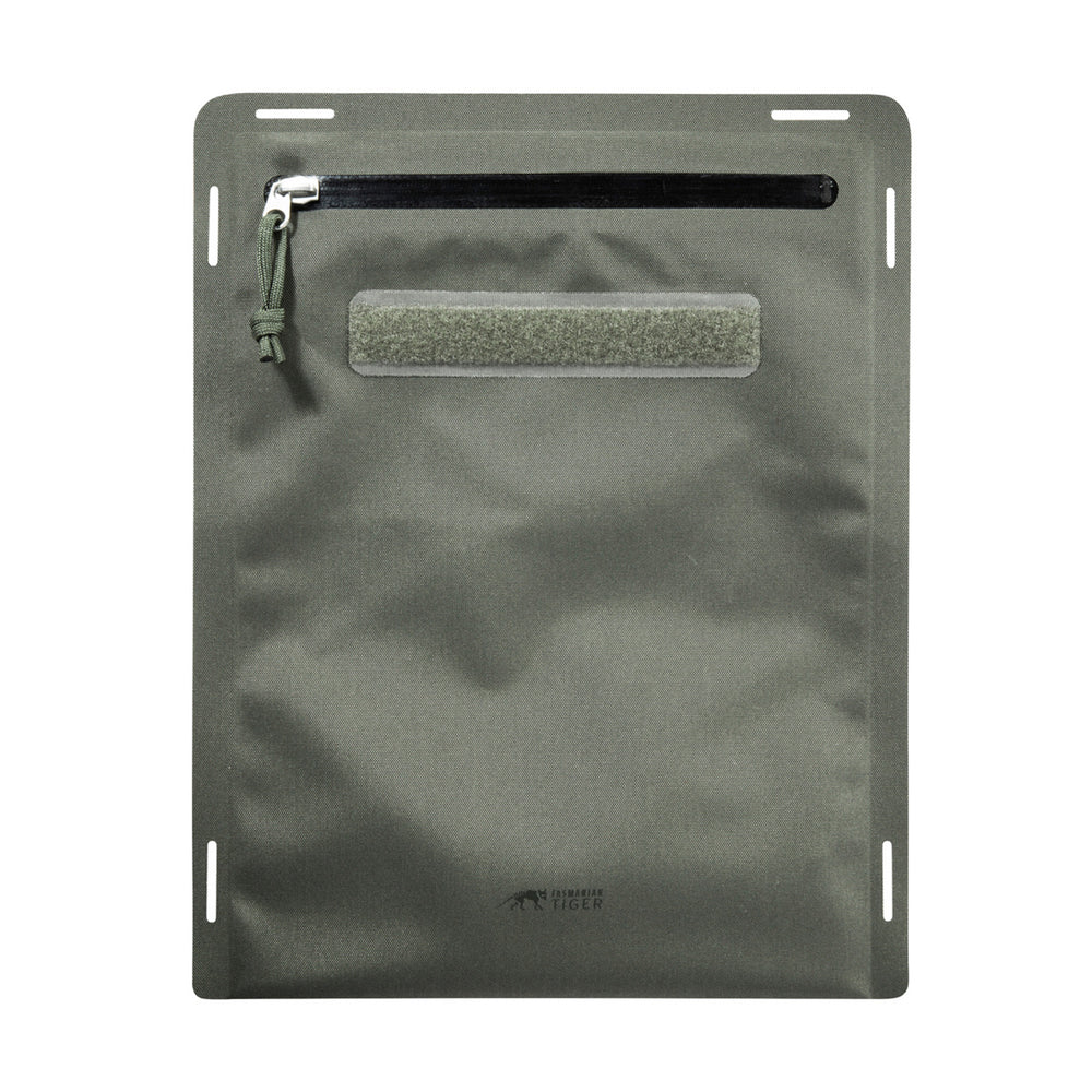 Tasmanian Tiger Pouch A4 WR document holder stone grey olive