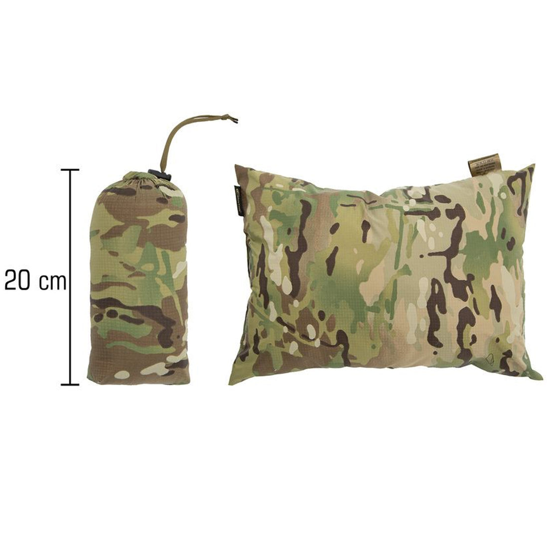 Carinthia Travel Pillow travel pillow 30 x 40 cm multicam