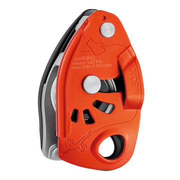 Petzl NEOX Sicherungsgerät mit Blockierunterstützung orange