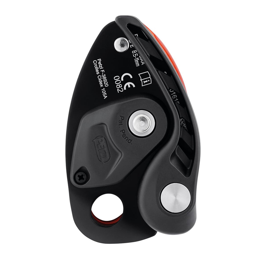 Petzl NEOX Sicherungsgerät mit Blockierunterstützung orange