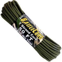 Atwood Rope 5.6mm BattleCord rope 15m olive