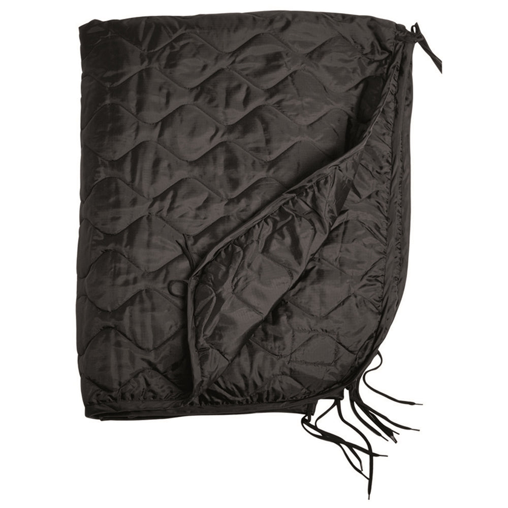 Mil-Tec Poncho Liner Quilt Black