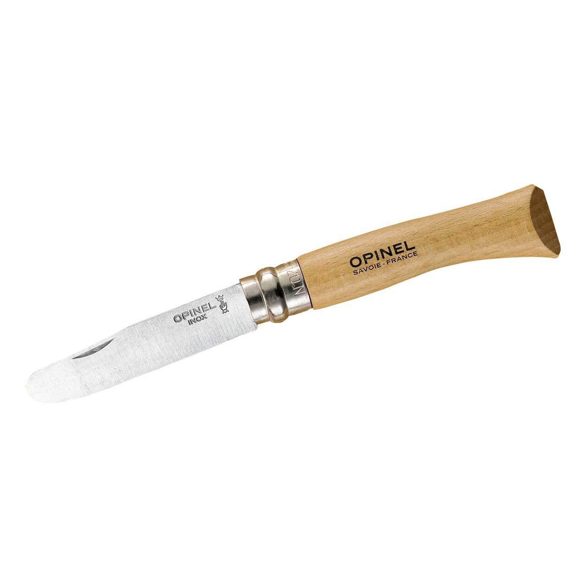 Opinel No.07 Junior Kindermesser Buche natur