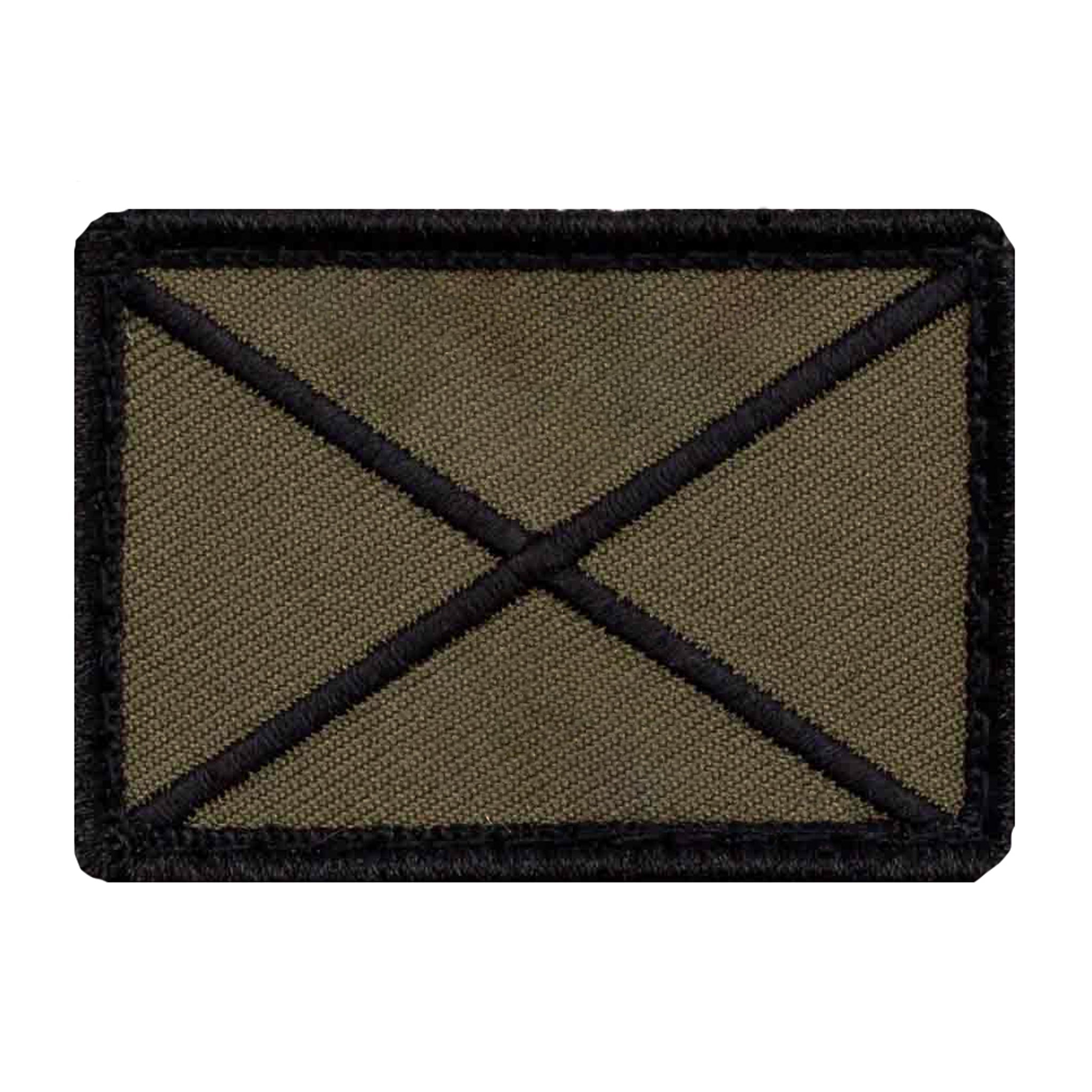 Truppengattung Patch Jäger 5 x 3,5 cm oliv