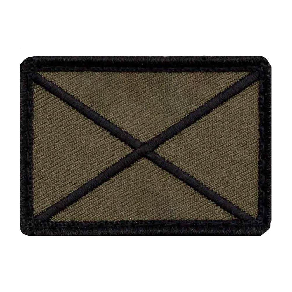 Truppengattung Patch mit Klett Jäger oliv