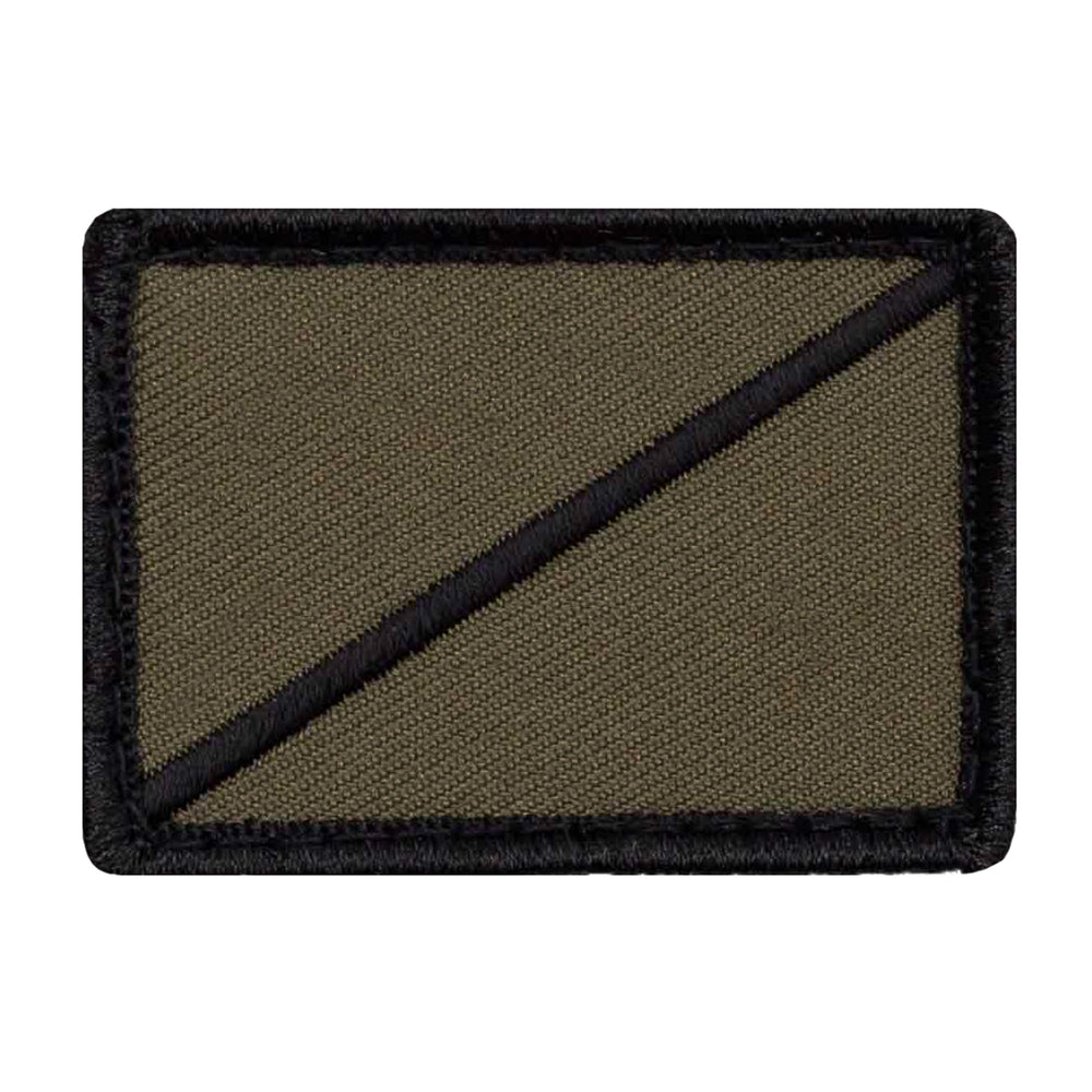 Truppengattung Patch mit Klett Aufklärer oliv