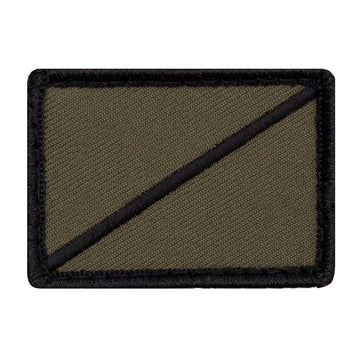 Truppengattung Patch mit Klett Aufklärer oliv