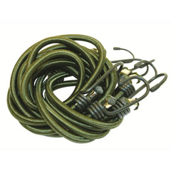 BCB Heavy Duty Bungees 4 x 1m tension ropes olive