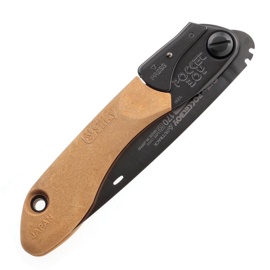 Silky folding saw Pocketboy Outback 170-10 Medium coyote