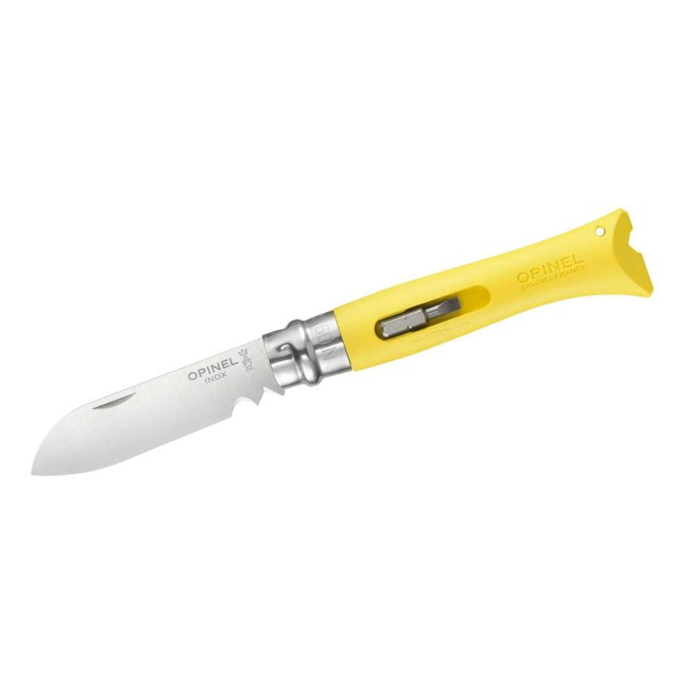 Opinel No. 09 DIY Pocket Knife + Bits Yellow