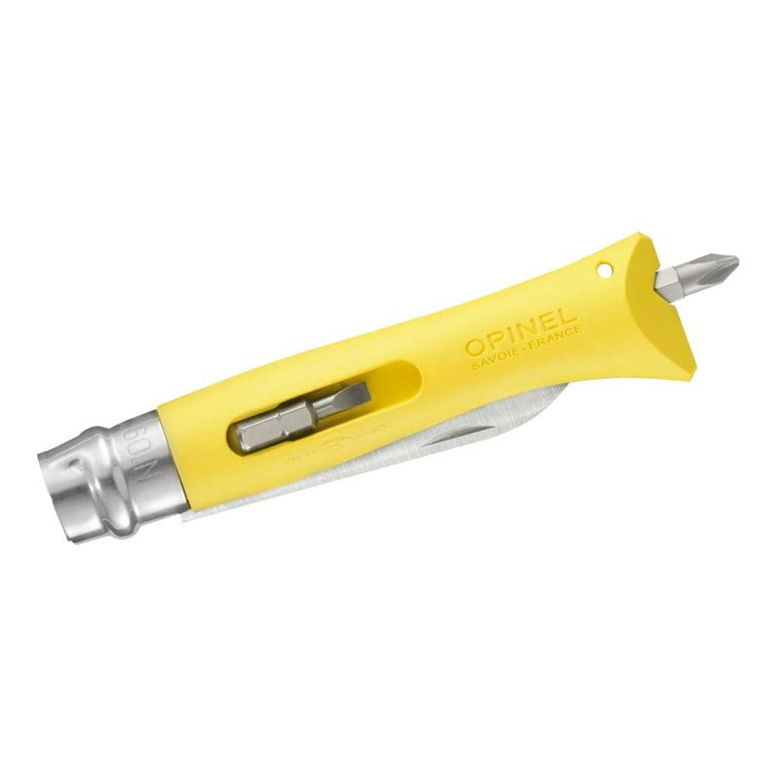 Opinel No.09 DIY Taschenmesser + Bits gelb
