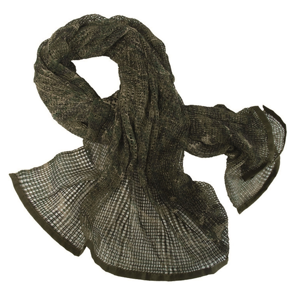 Mil-Tec Commando mesh scarf digital woodland