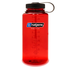 Nalgene Wide Mouth Sustain Water Bottle 1L Red