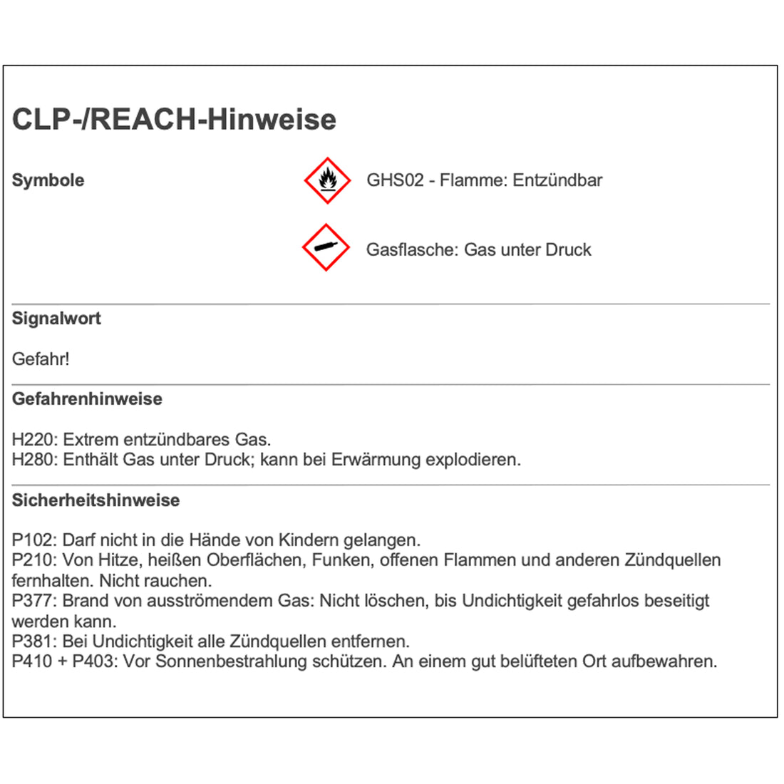 Optimus Universal Gas 450 g