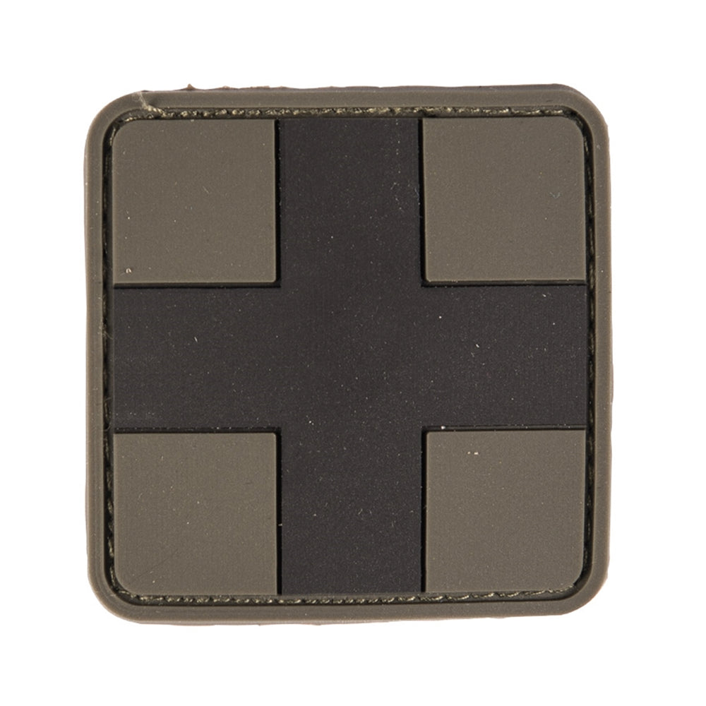 Mil-Tec 3D Rubber Medic Patch First Aid olive