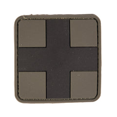 Mil-Tec 3D Rubber Medic Patch First Aid olive