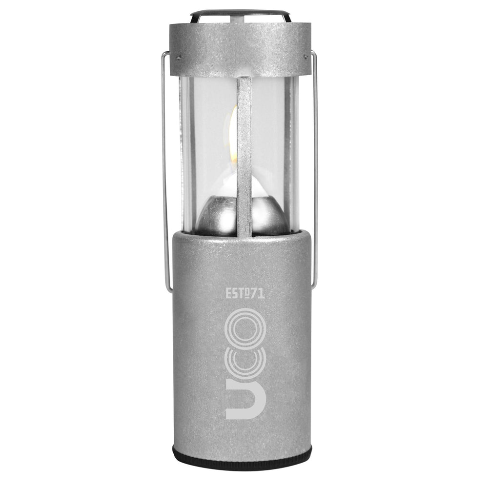 UCO Original Candle Lantern raw aluminium