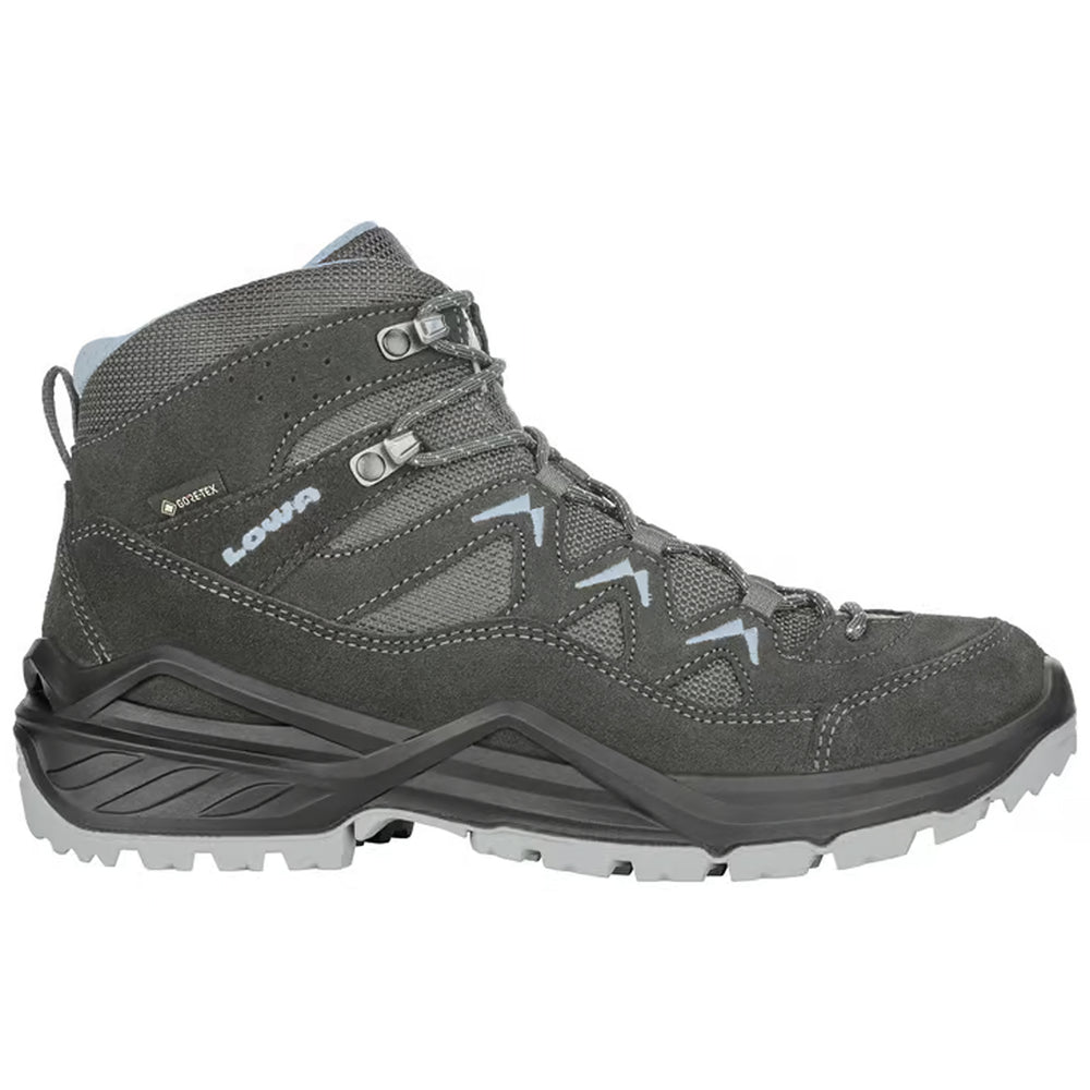 Lowa Sirkos EVO GTX MID Ws hiking boots graphite/ice blue