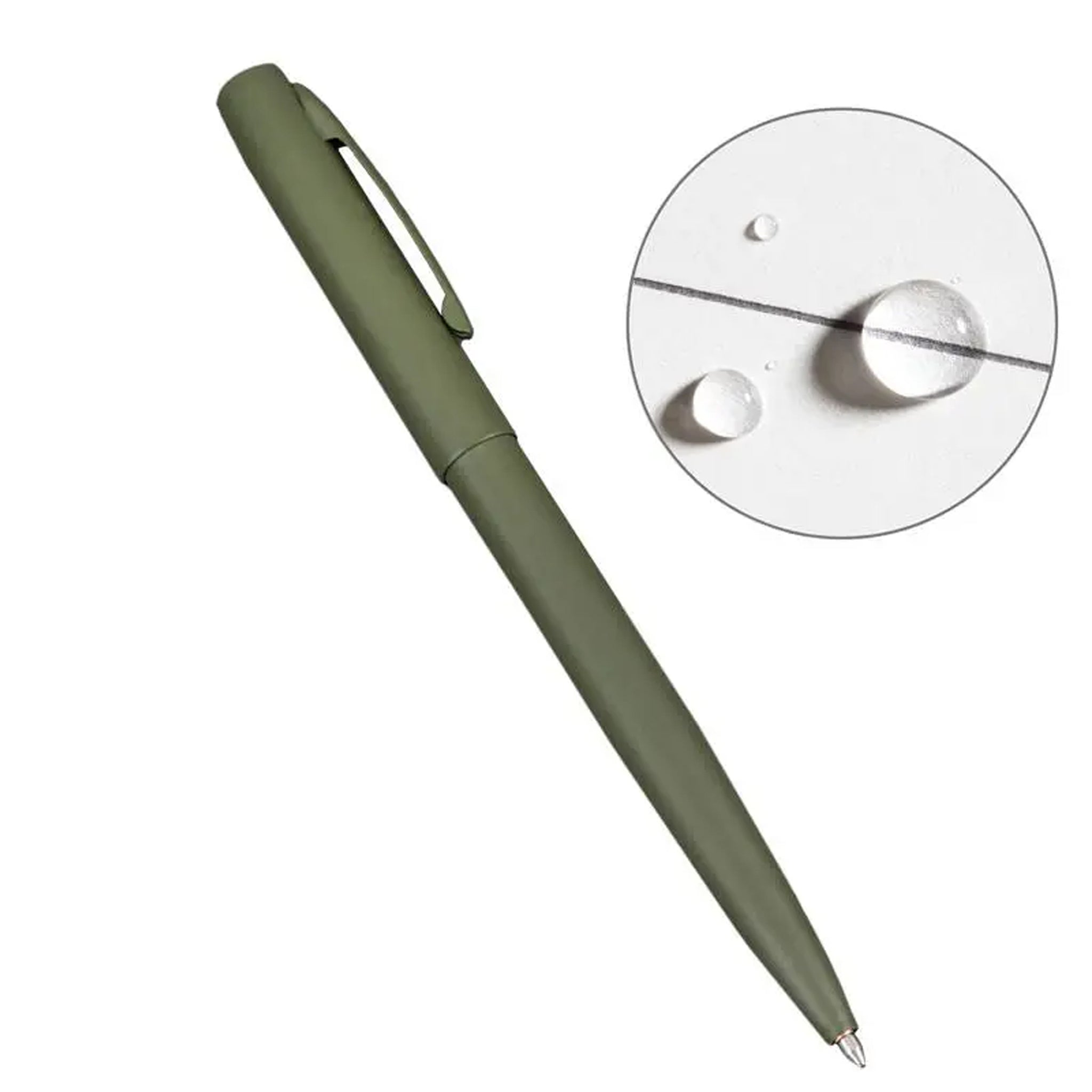 Rite in the Rain All-Weather Metal Pen OD97 oliv