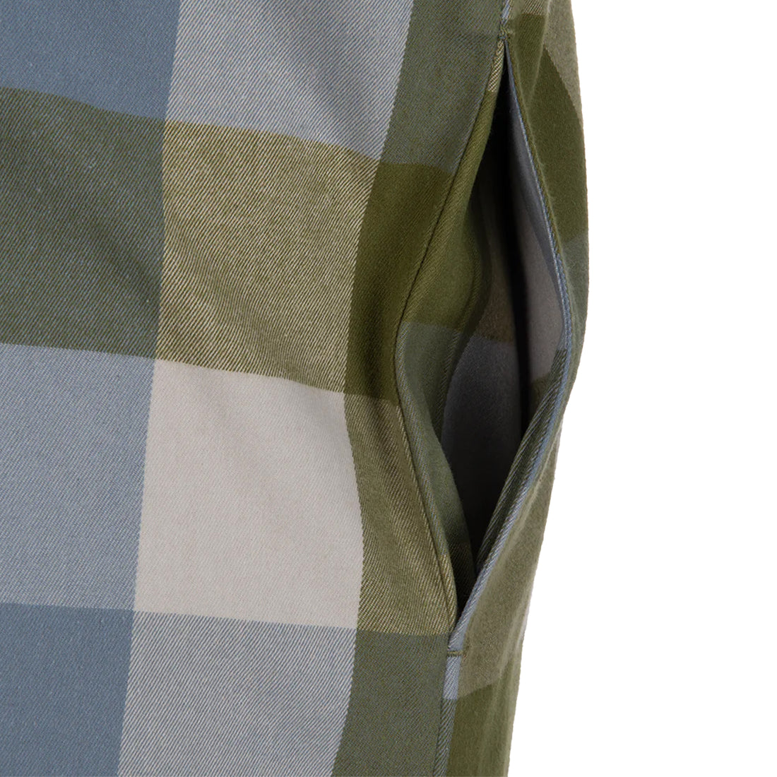 Vertx Last Line of Defense Stretch Tactical Flannel Shirt grey plaid