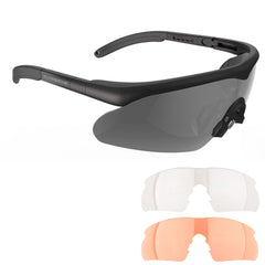 Swisseye Tactical Raptor Pro Schutzbrillen Set black