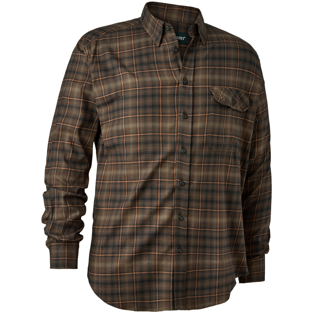 Deerhunter Eric outdoor shirt green check