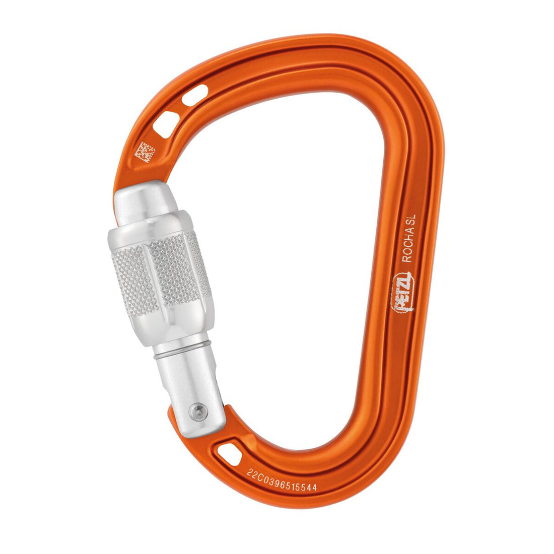 Petzl ROCHA SCREW-LOCK Karabiner orange