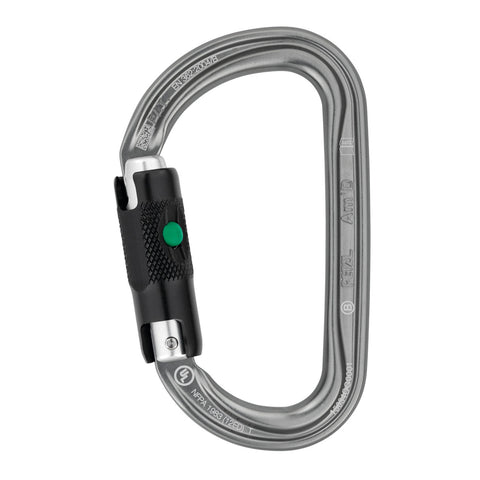 Petzl Am'D BALL-LOCK Karabiner grey