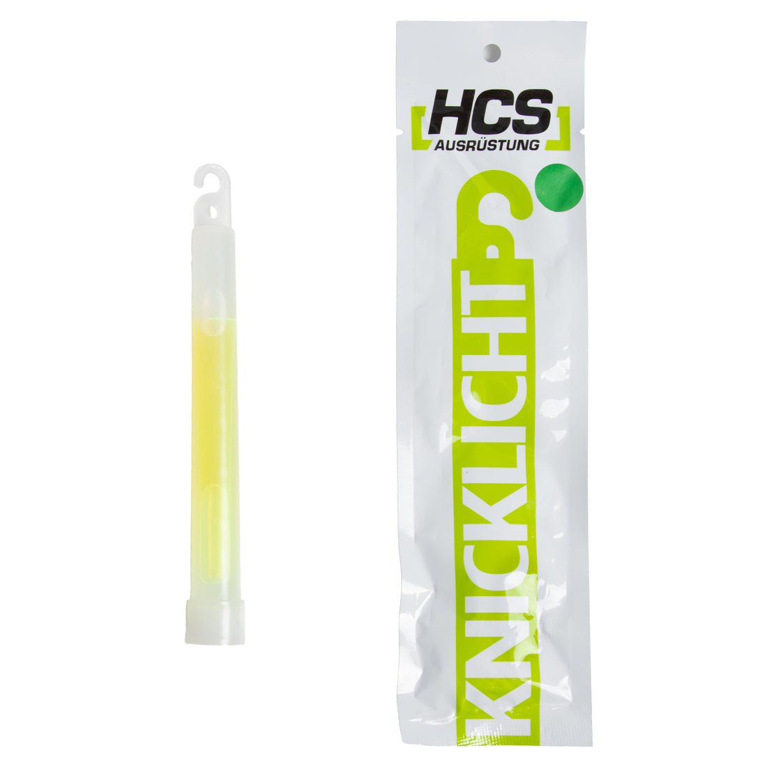 HCS Leuchtstab Knicklicht 15 cm 12 Stunden grün