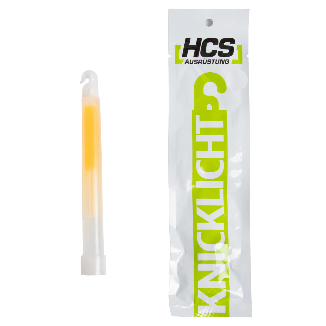 HCS Leuchtstab Knicklicht 15 cm 12 Stunden weiss