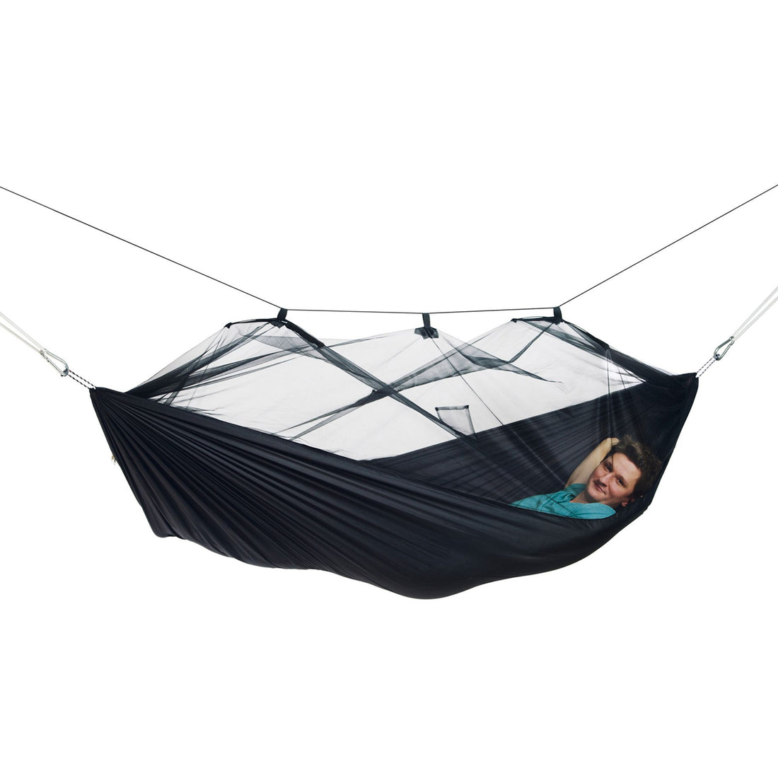 Amazonas Hängematte Moskito-Traveller Extreme schwarz