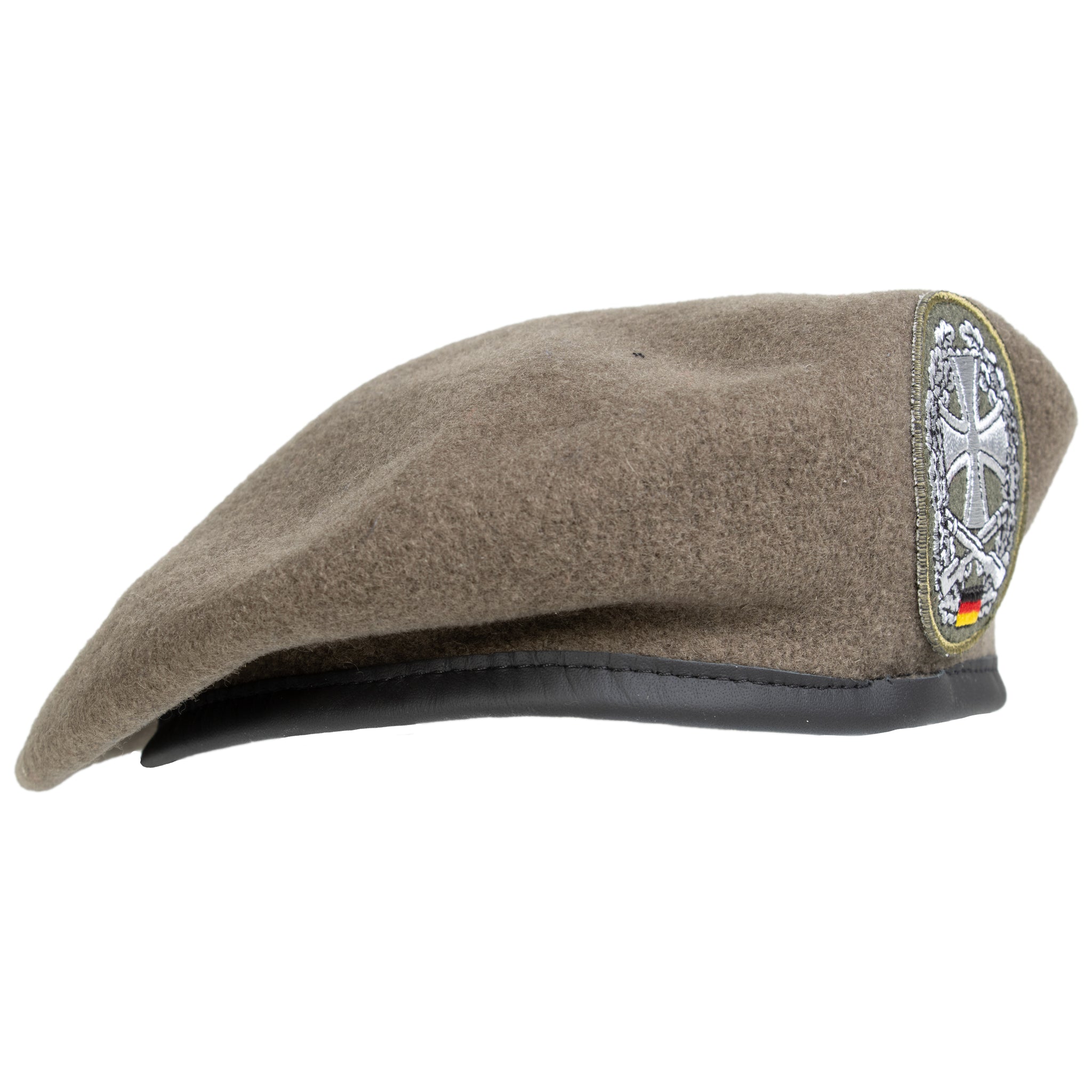 Bundeswehr Commando Barett Heimatschutzdivision oliv