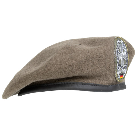 Bundeswehr Commando Barett Heimatschutzdivision oliv