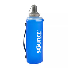 Source Nomadic Faltbare Trinkflasche mit Beissventil 1L blau