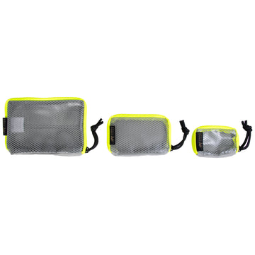 Tasmanian Tiger TT Mesh Pouch VL Set safety-yellow