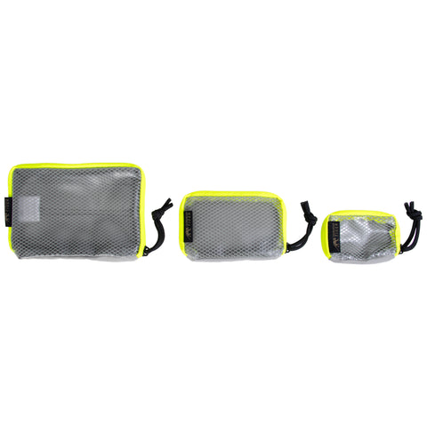 Tasmanian Tiger TT Mesh Pouch VL Set safety-yellow