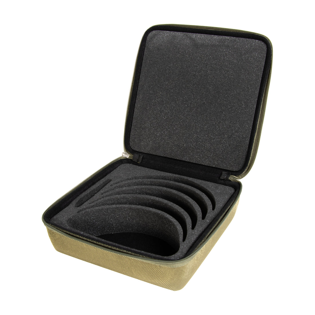 HCS hard case for safety glasses, olive