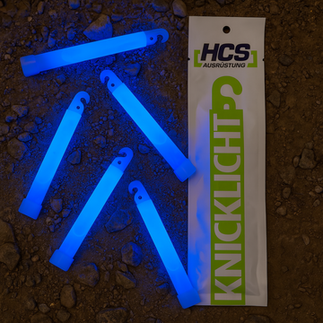 HCS Glow Stick 15 cm 12 Hours Blue