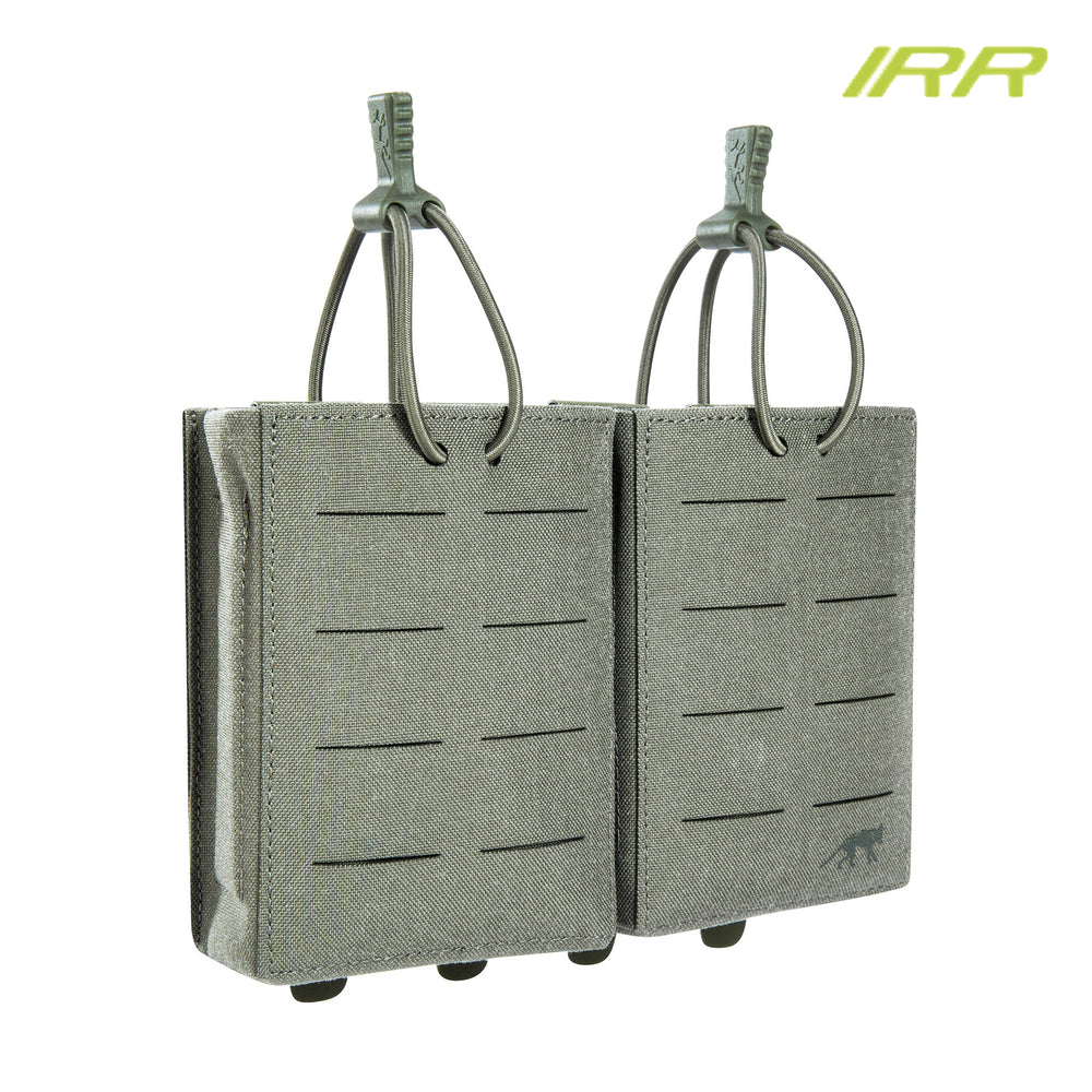 Tasmanian Tiger 2 SGL Mag Pouch BEL HK417 MKIII IRR stone grey olive