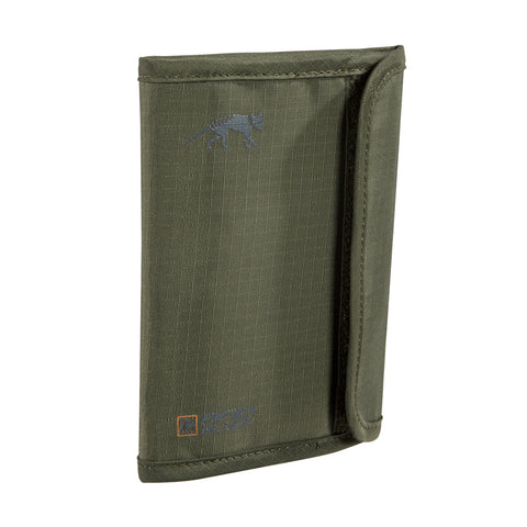 Tasmanian Tiger Passport Safe RFID Block olive