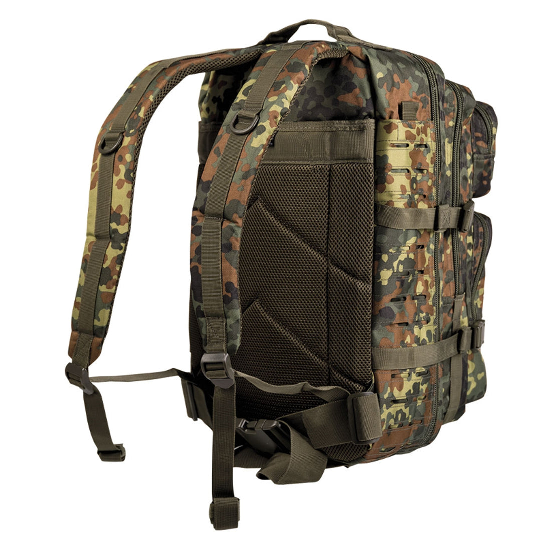 Mil-Tec US Assault Pack Large Laser Cut flecktarn